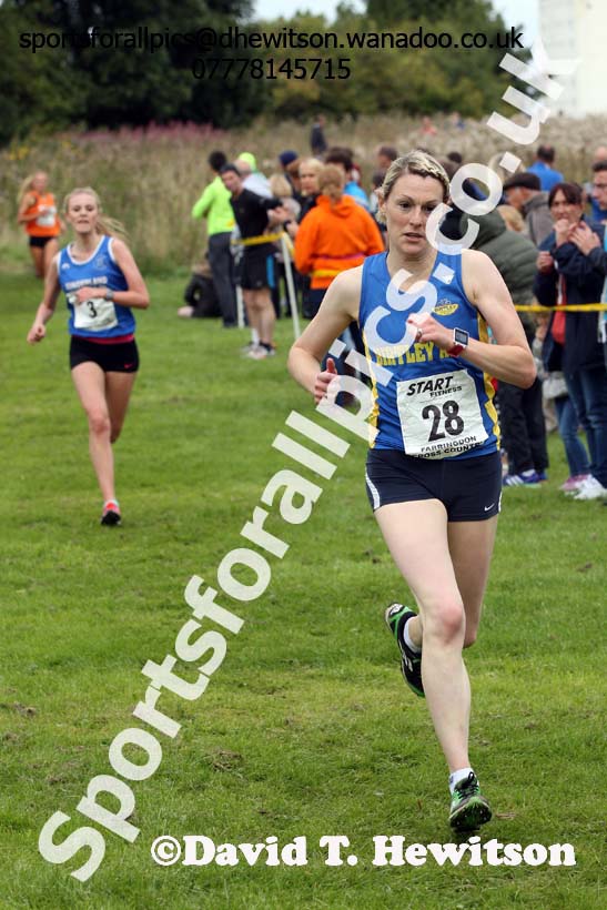 Senior womens Sunderland Harriers Open Cross Country. Photo: David T. Hewitson/Sports for All Pics